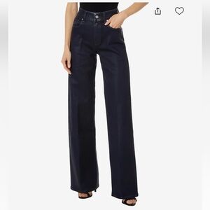 Paige Sasha Jeans in Glazed Indigo Coating